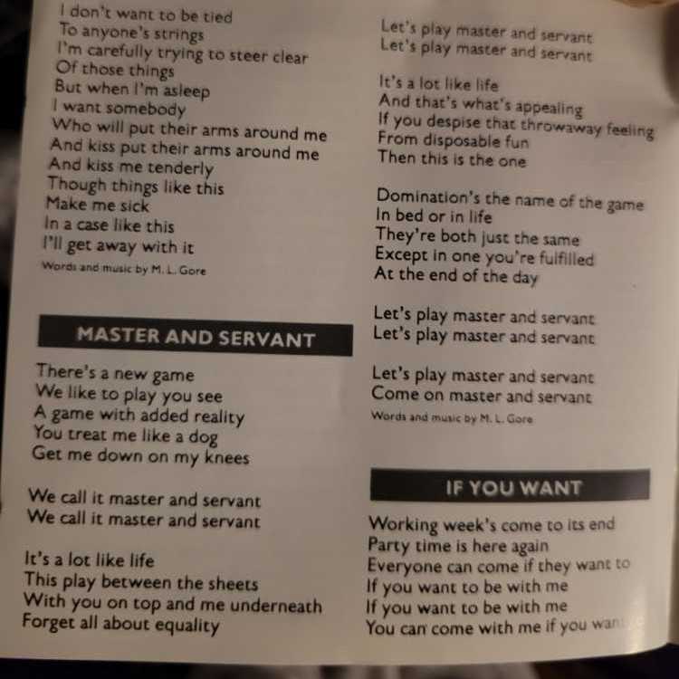 Some Great Reward - Depeche Mode (CD - 40) music collectible [Barcode 0094637006313] - Main Image 4