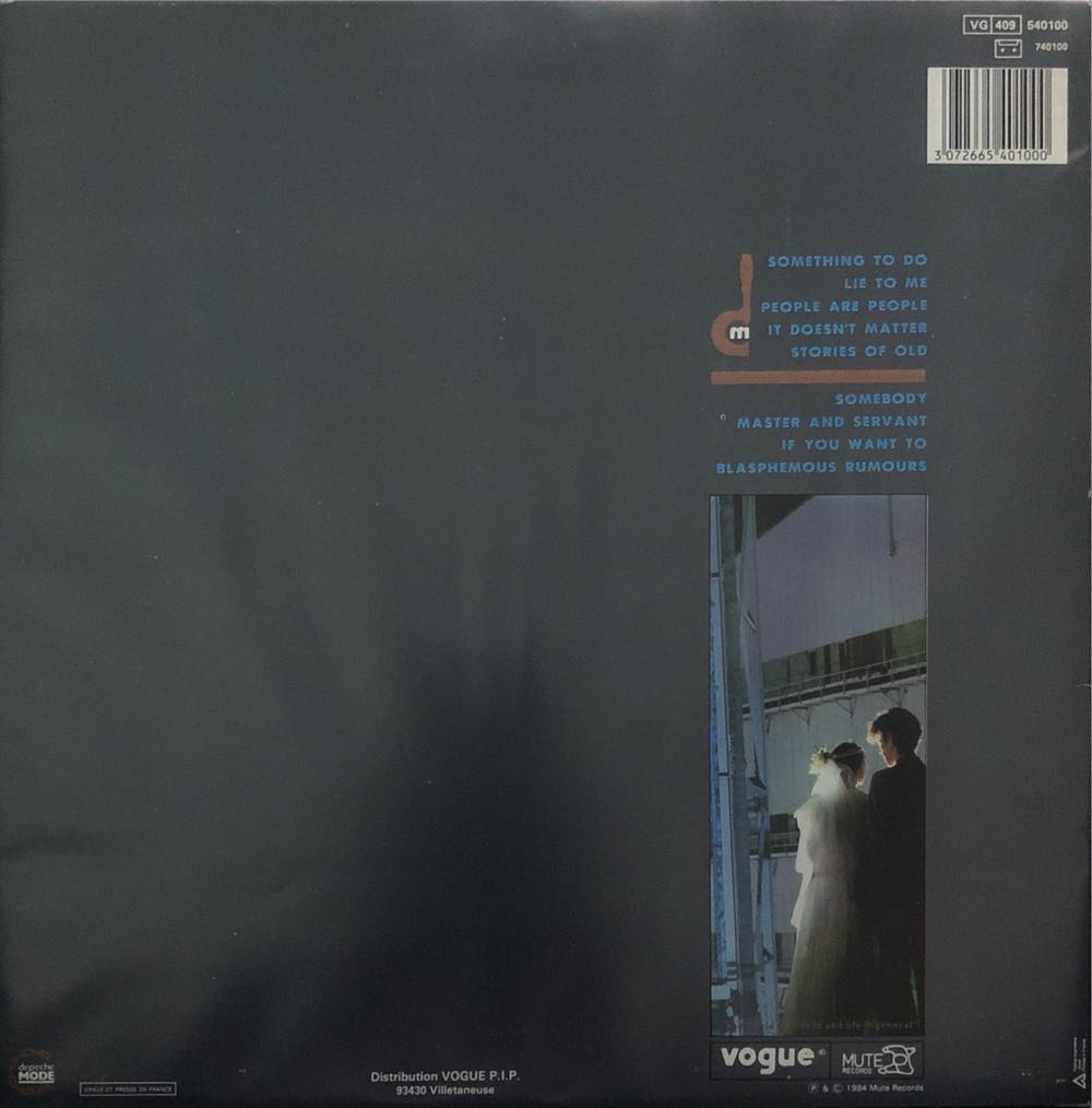 Some Great Reward - Depeche Mode (12” - 4018) music collectible [Barcode 075992519410] - Main Image 2