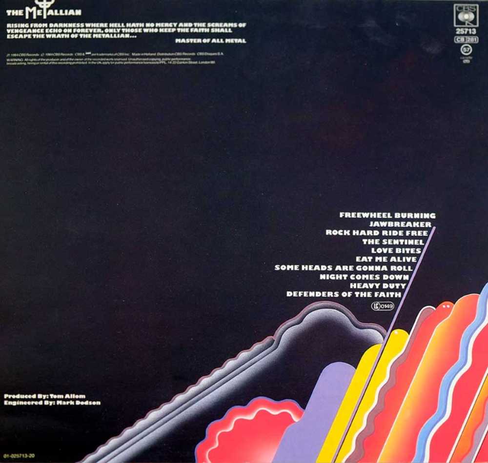 Judas Priest - Defenders Of The Faith - Judas Priest (12”) music collectible - Main Image 2