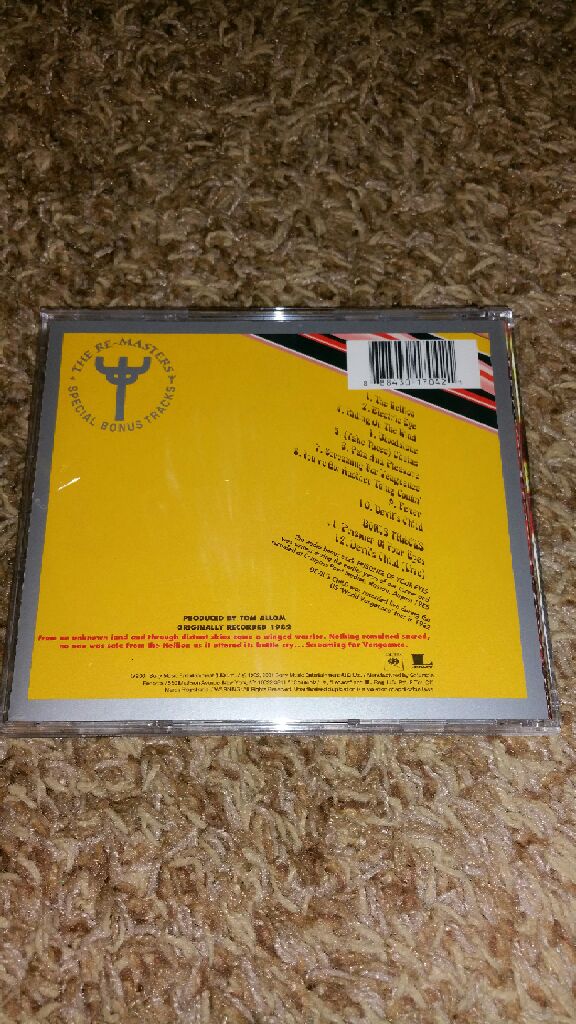 Screaming For Vengeance - Judas Priest (CD) music collectible [Barcode 888430170421] - Main Image 2