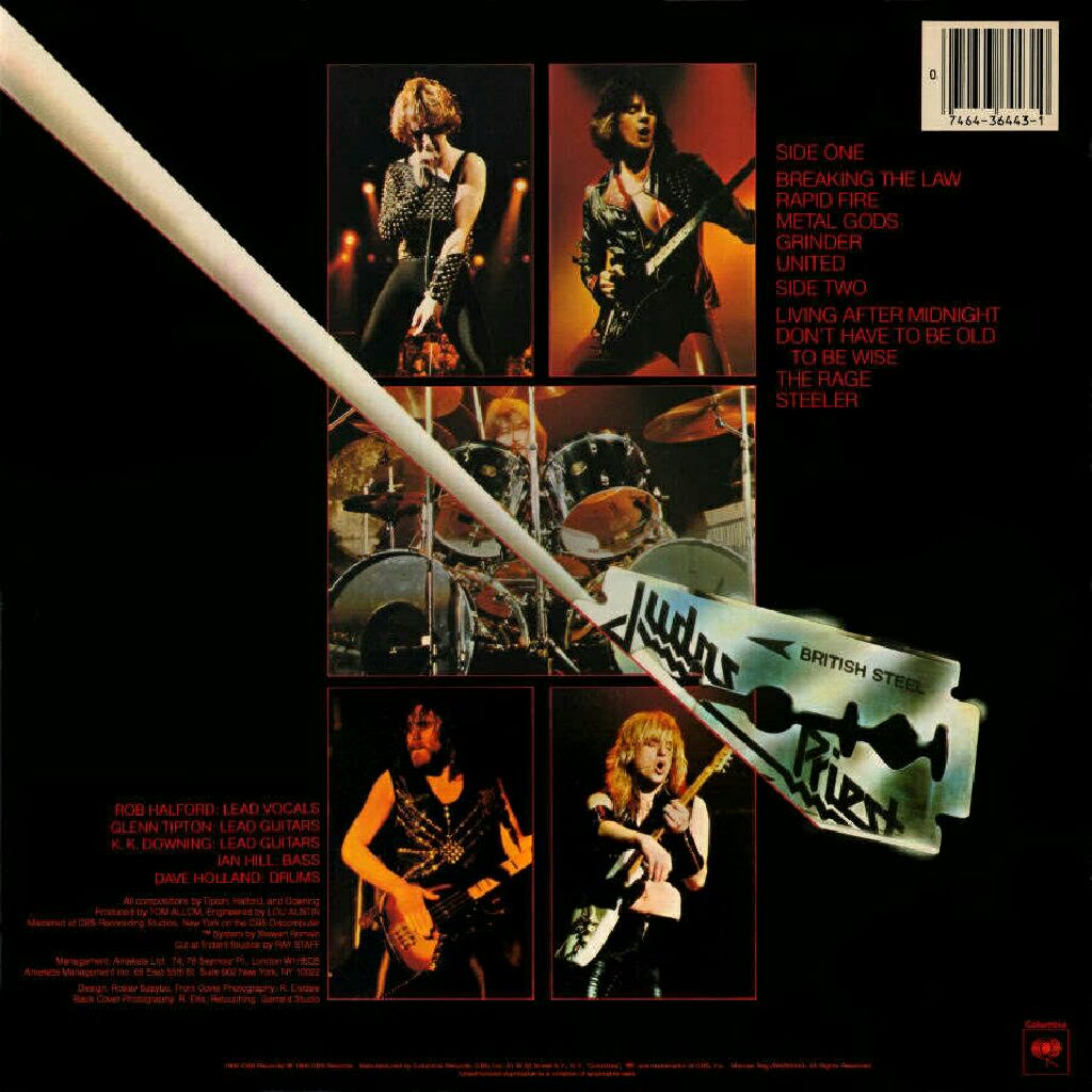 British Steel - Judas Priest (12”) music collectible - Main Image 2