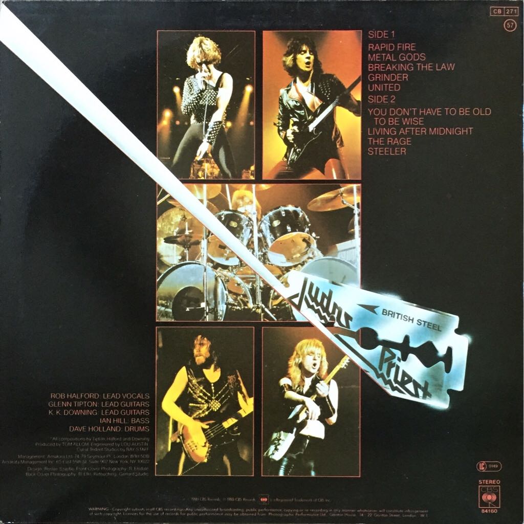 British Steel - Judas Priest (12”) music collectible - Main Image 2