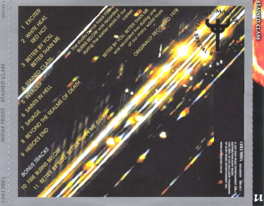 Stained Class - Judas Priest (CD - 54) music collectible [Barcode 886977301926] - Main Image 2