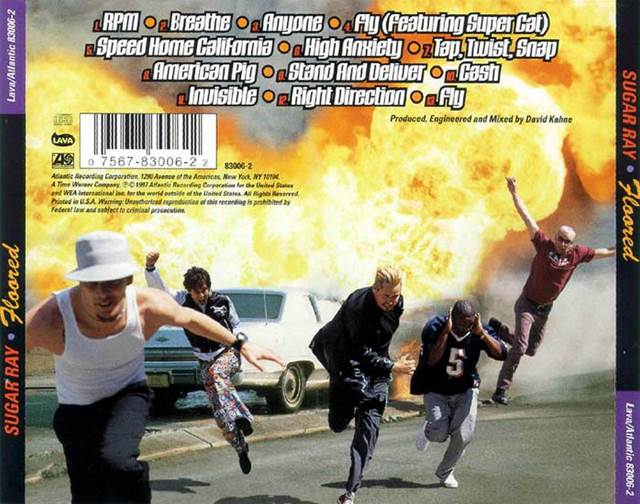 Floored - Sugar Ray (CD - 44) music collectible [Barcode 075678303425] - Main Image 2