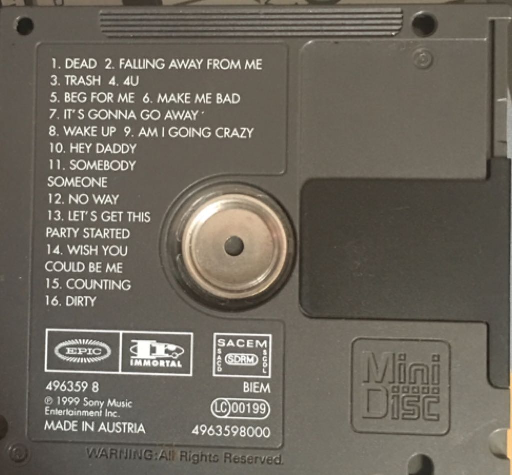 Issues - KORN (MiniDisc) music collectible [Barcode 5099749635982] - Main Image 2