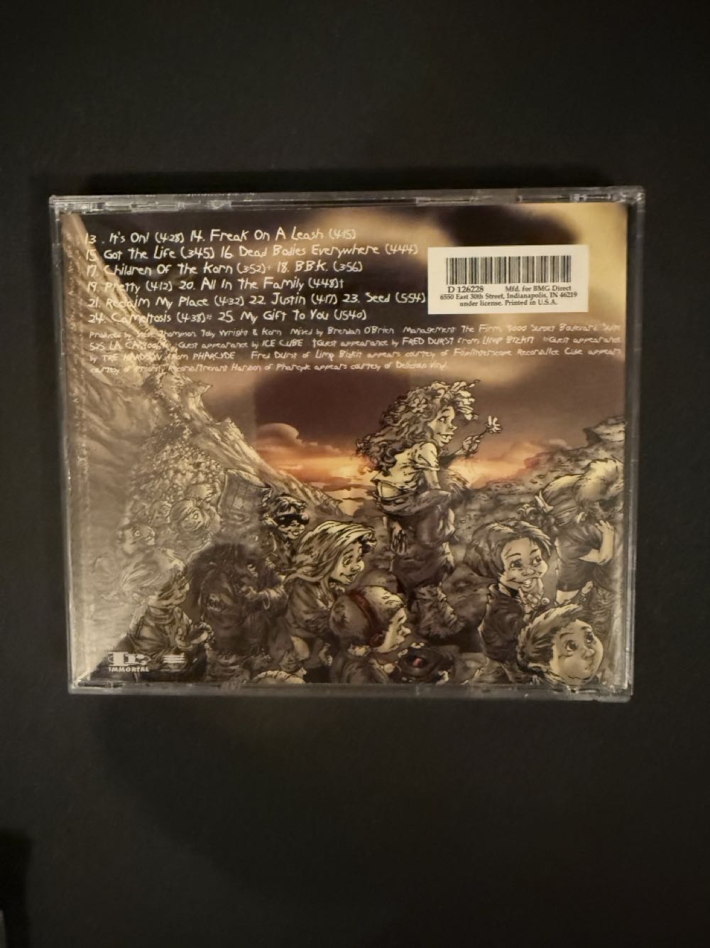 Follow The Leader - KORN (CD - 68) music collectible - Main Image 3