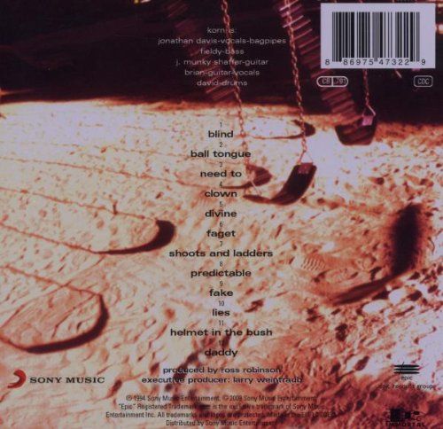 Korn - Korn (CD - 66) music collectible [Barcode 074646663325] - Main Image 2