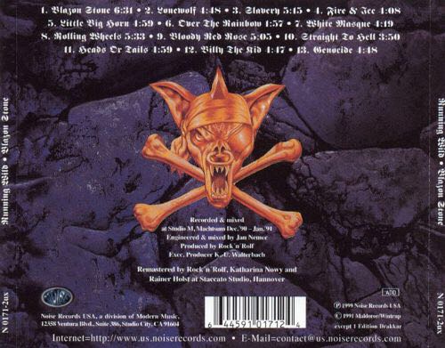 Blazon Stone - Running Wild music collectible [Barcode 701301000521] - Main Image 2