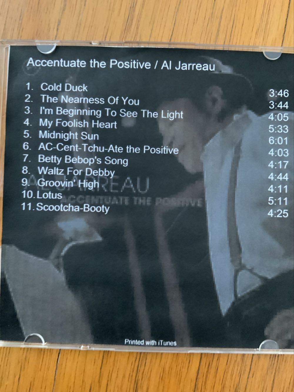 Accentuate the Positive (MP3) - Al Jarreau (CD) music collectible [Barcode 602498612750] - Main Image 3