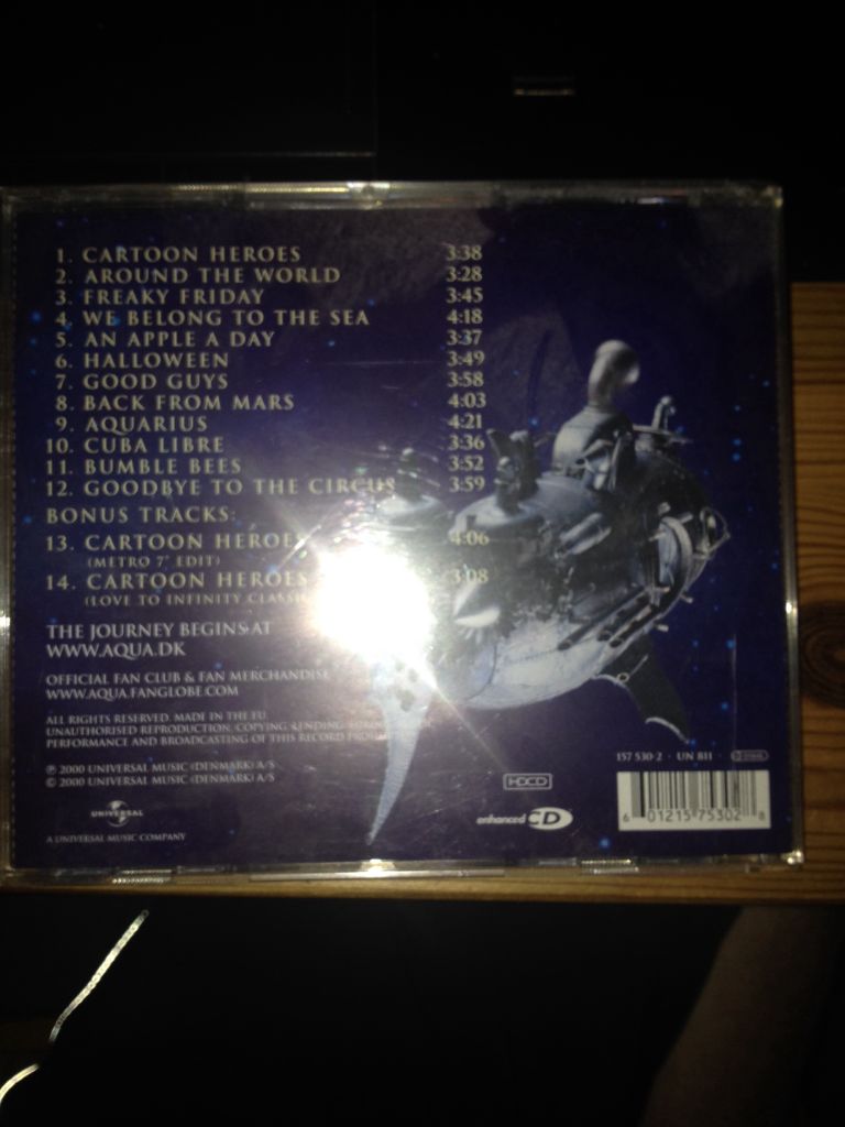 Aquarius - Aqua (CD) music collectible [Barcode 601215753028] - Main Image 2