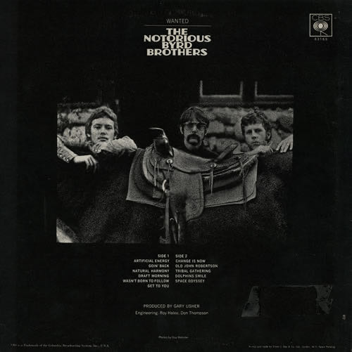 The Notorious Byrd Brothers(NEW) - Byrds (12” - 28) music collectible [Barcode 8713748982928] - Main Image 2