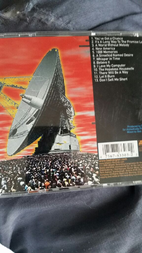 The New America - Bad Religion (CD) music collectible [Barcode 075678330322] - Main Image 2