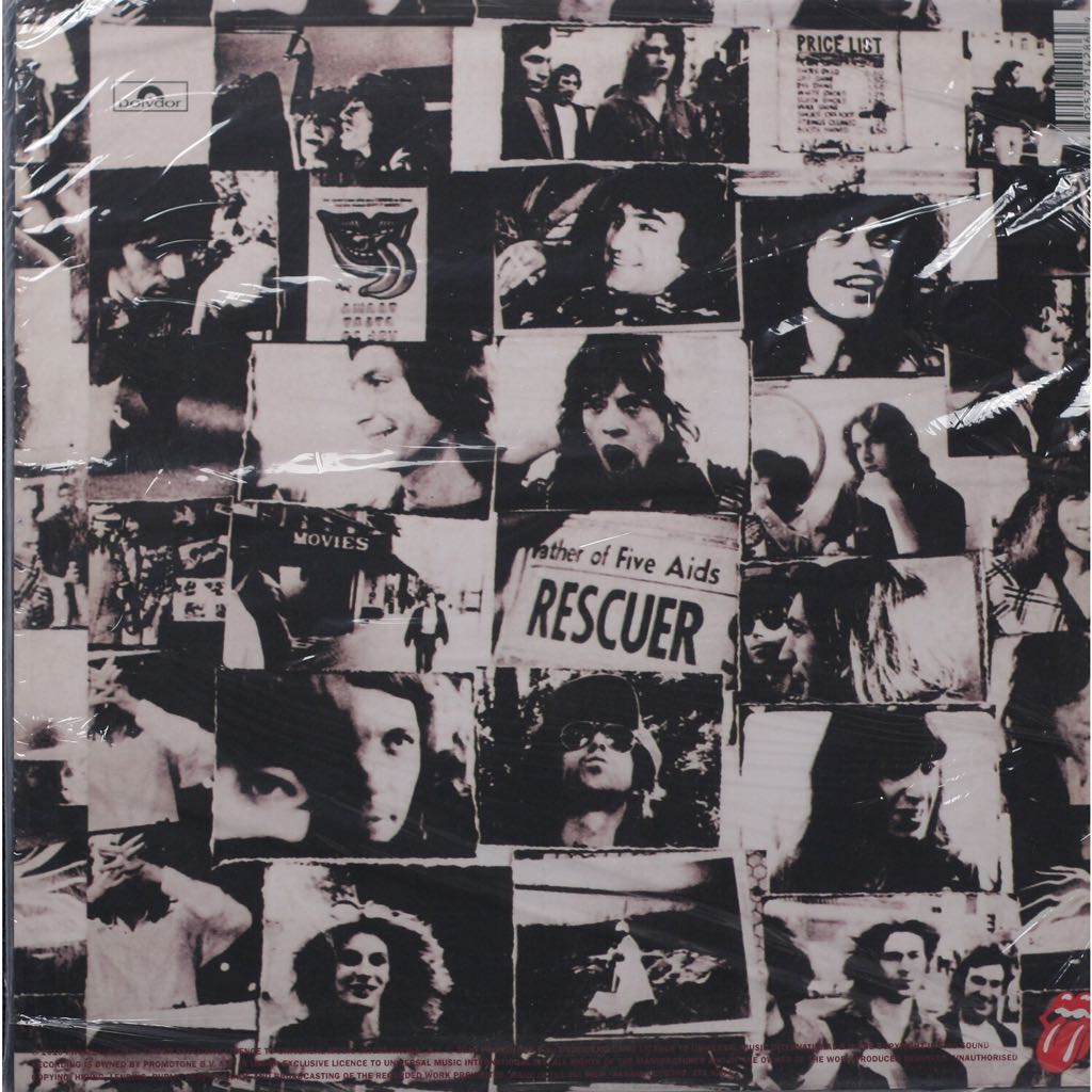 Exile On Main Street - Rolling Stones, The (CD - 66) music collectible [Barcode 724384786427] - Main Image 2