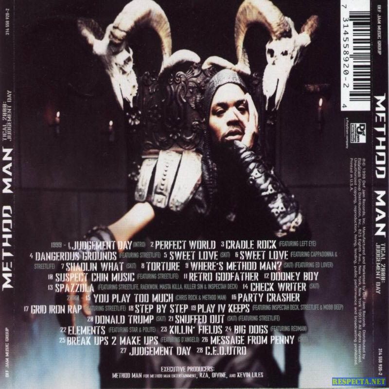 Tical 2000: Judgement Day - Method Man (Cassette) music collectible [Barcode 777495353286] - Main Image 2