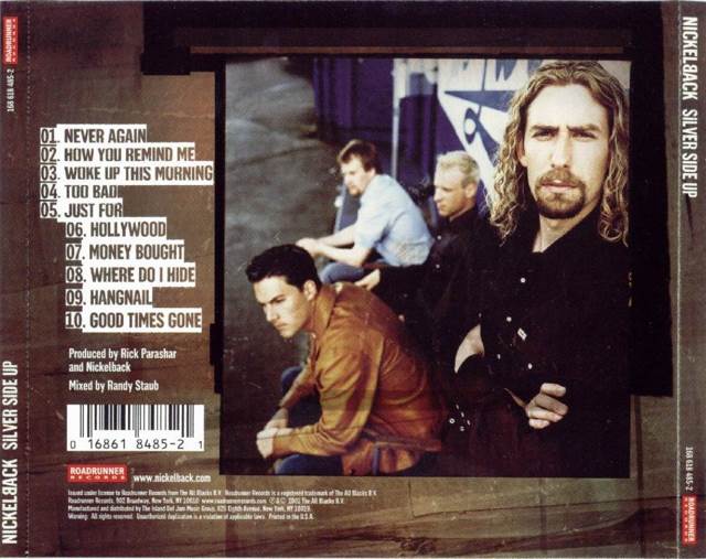 Silver Side Up - Nickelback (CD - 39) music collectible [Barcode 8714221007770] - Main Image 2