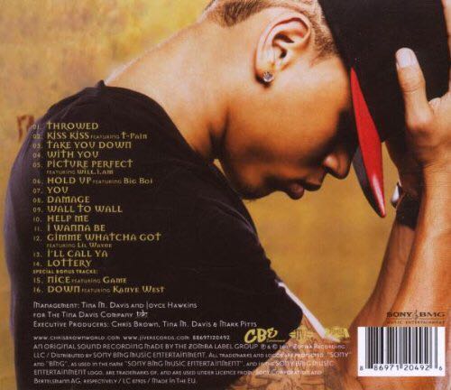 Exclusive - Chris Brown (CD - 62) music collectible - Main Image 2