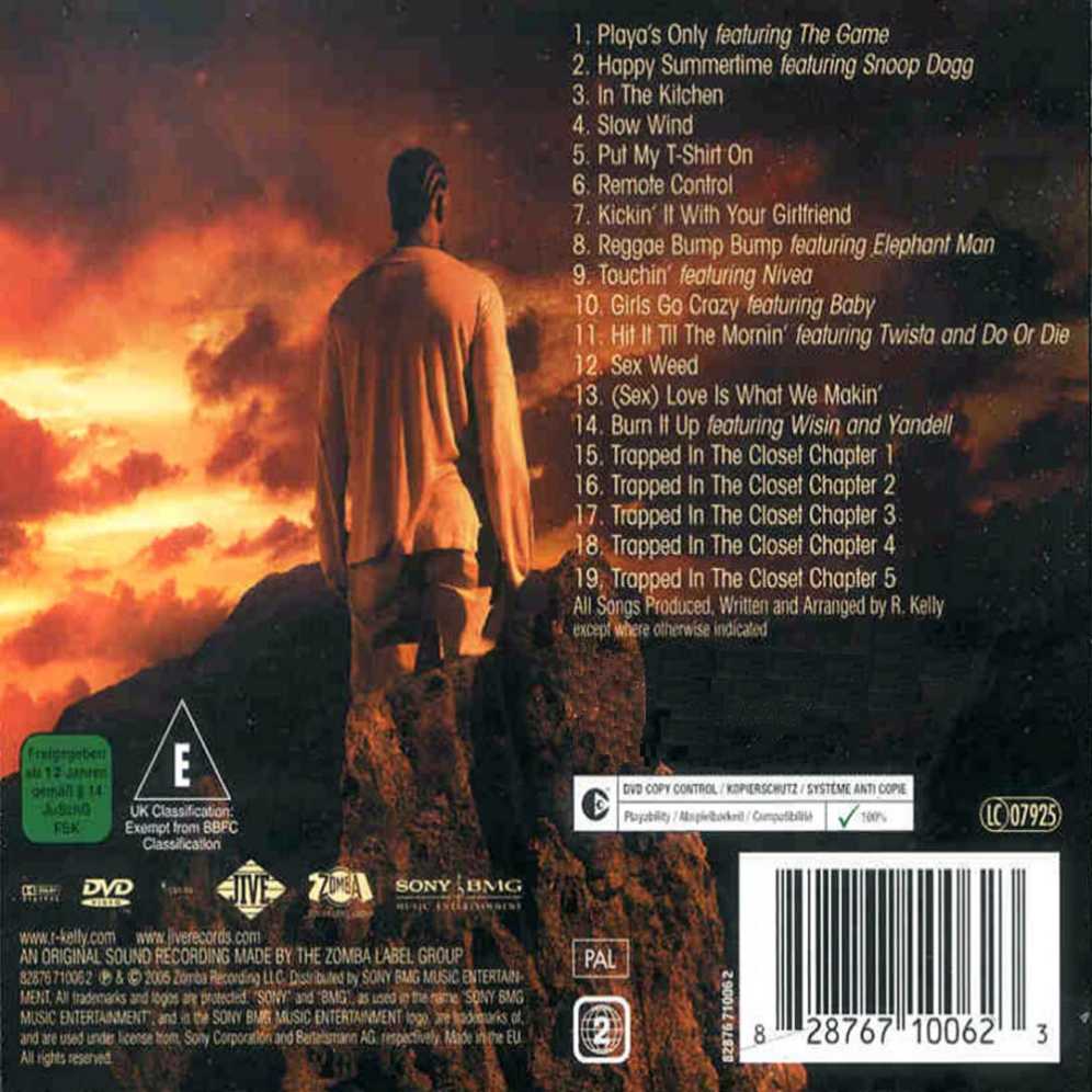 TP.3 Reloaded - R.Kelly (CD - 78) music collectible [Barcode 828767021522] - Main Image 3