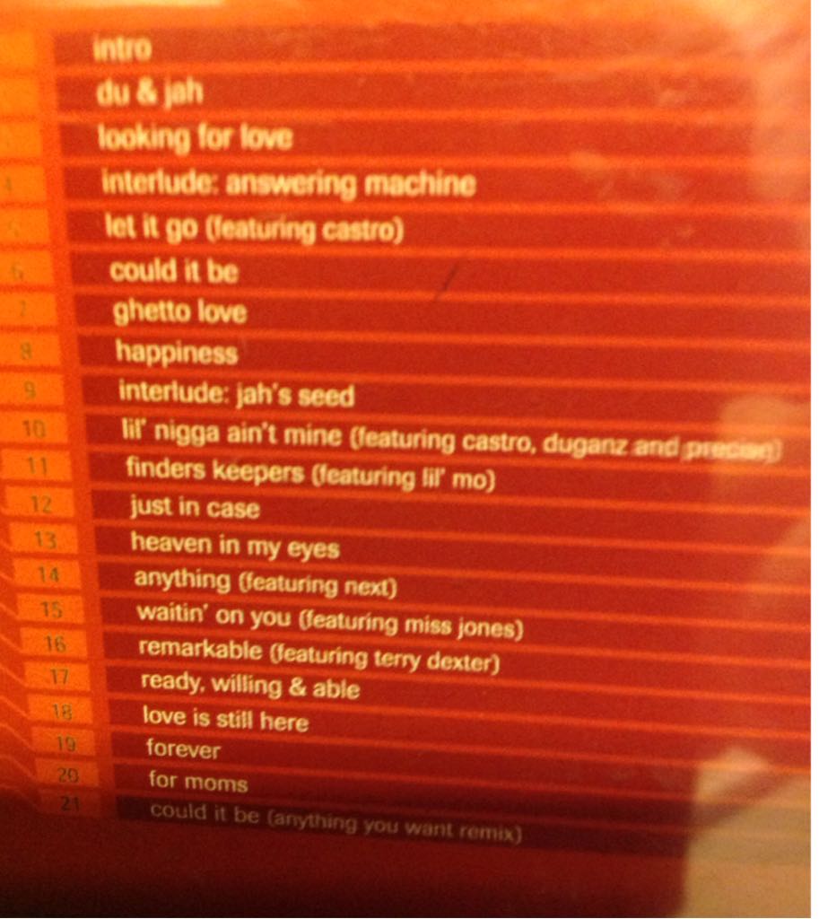 Jaheim: Ghetto Love - Jaheim (CD - 65) music collectible [Barcode 093624745228] - Main Image 2