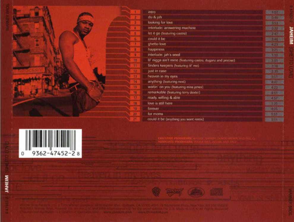 Jaheim: Ghetto Love - Jaheim (CD - 65) music collectible [Barcode 093624745228] - Main Image 3