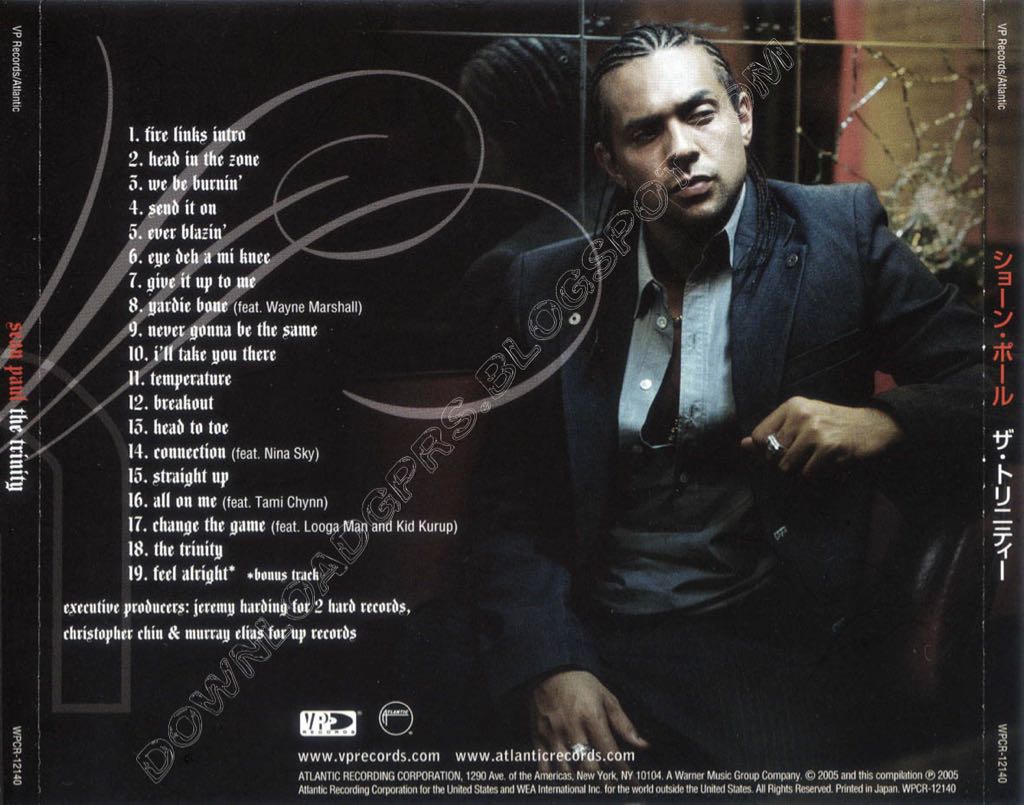 The Trinity - Paul, Sean (CD - 75) music collectible - Main Image 2