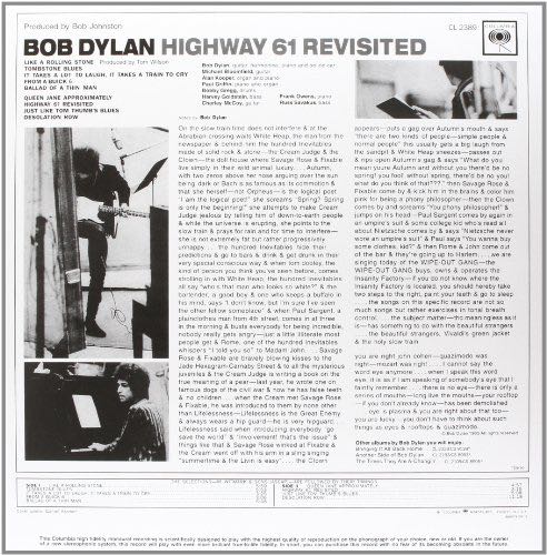 Highway 61 Revisited - Bob Dylan (12”) music collectible - Main Image 2