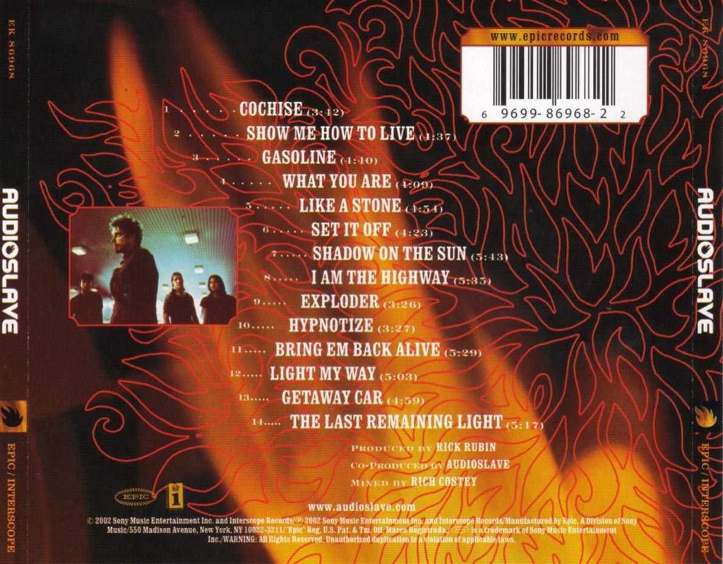 CD : Audioslave - Audioslave (CD - 6526) music collectible [Barcode 7509951013020] - Main Image 2