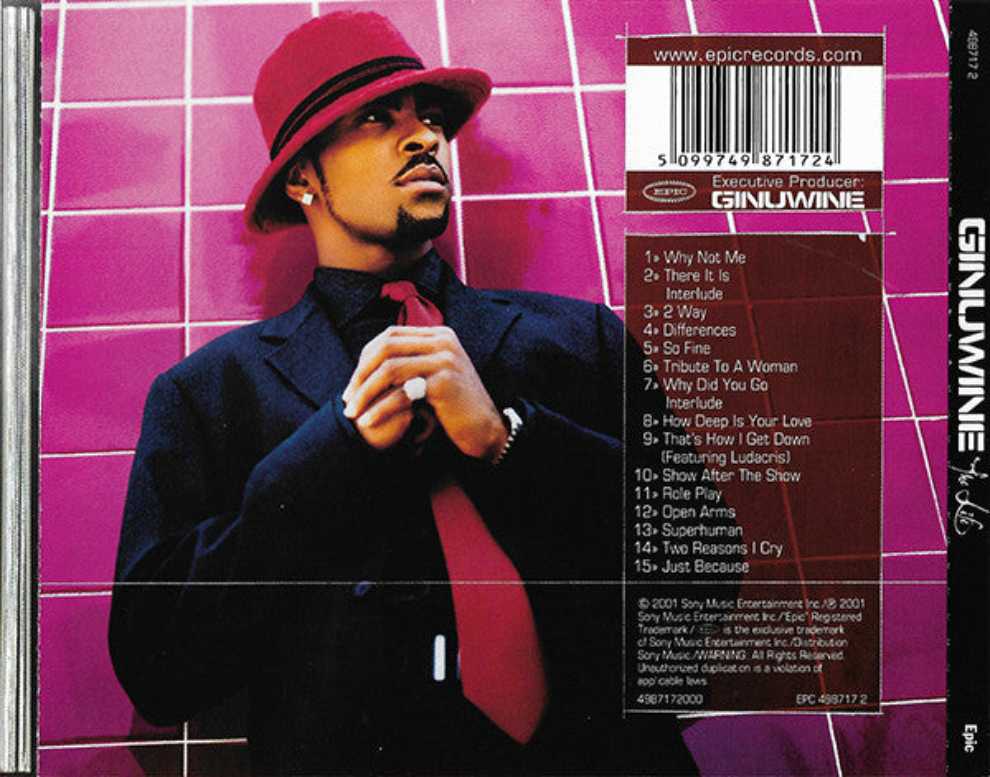 Ginuwine: The Life - Ginuwine (CD - 68) music collectible [Barcode 074646962220] - Main Image 3