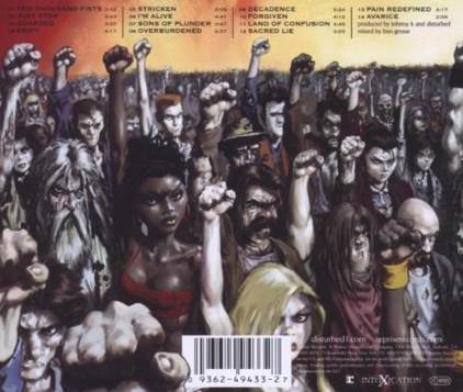 Ten Thousand Fists - Disturbed (CD - 57) music collectible [Barcode 093624943327] - Main Image 2