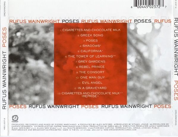 Poses - Rufus Wainwright (CD) music collectible - Main Image 2