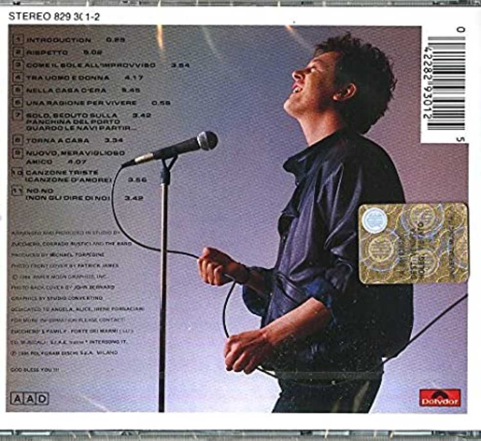 Rispetto - Zucchero (SACD) music collectible [Barcode 602498667613] - Main Image 2
