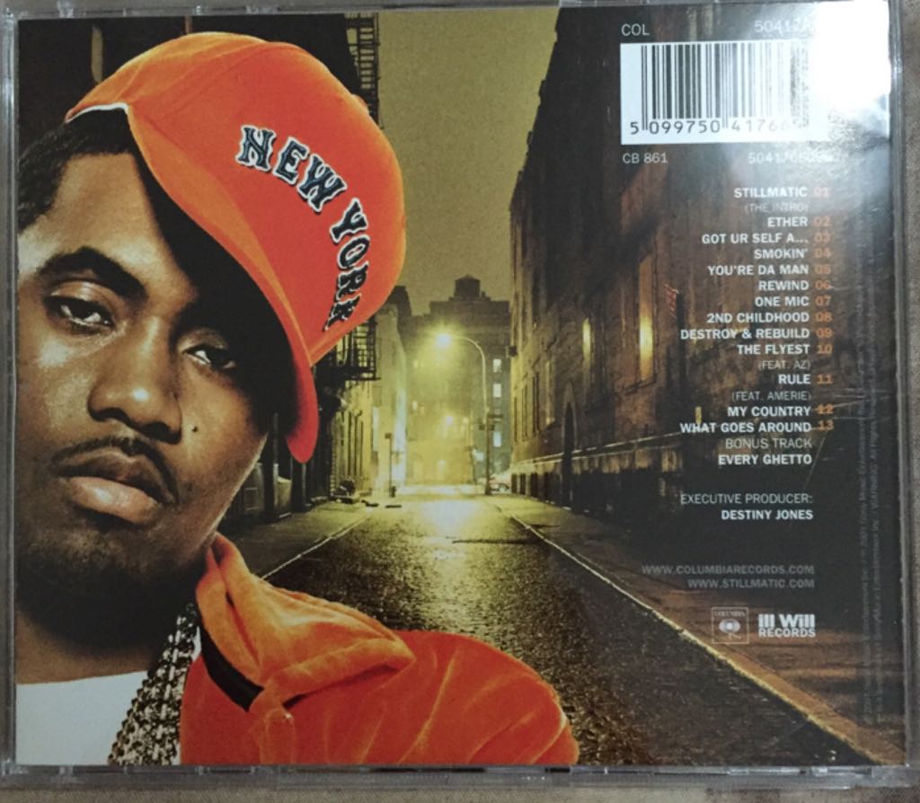 Stillmatic - Nas (CD) music collectible [Barcode 5099750417669] - Main Image 2