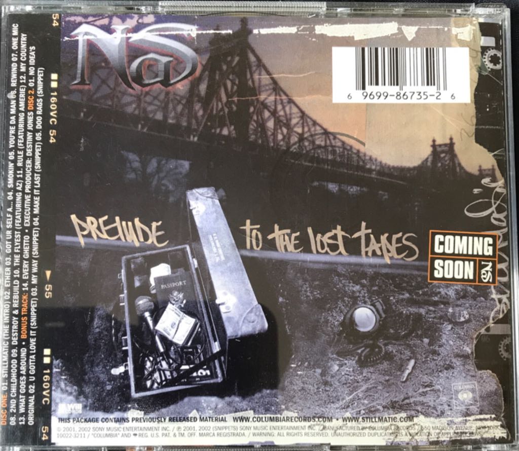 Stillmatic - Nas (CD) music collectible [Barcode 696998673526] - Main Image 2