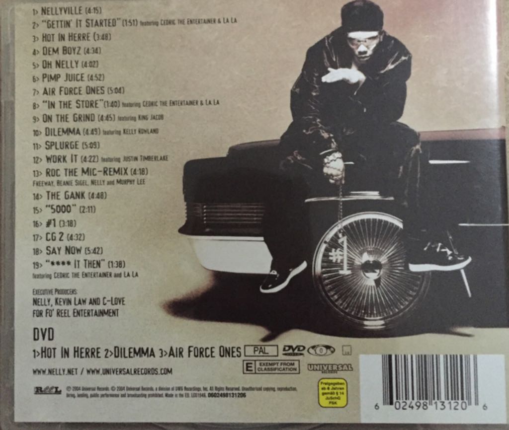 Nellyville - Nelly (CD) music collectible [Barcode 602498131206] - Main Image 2