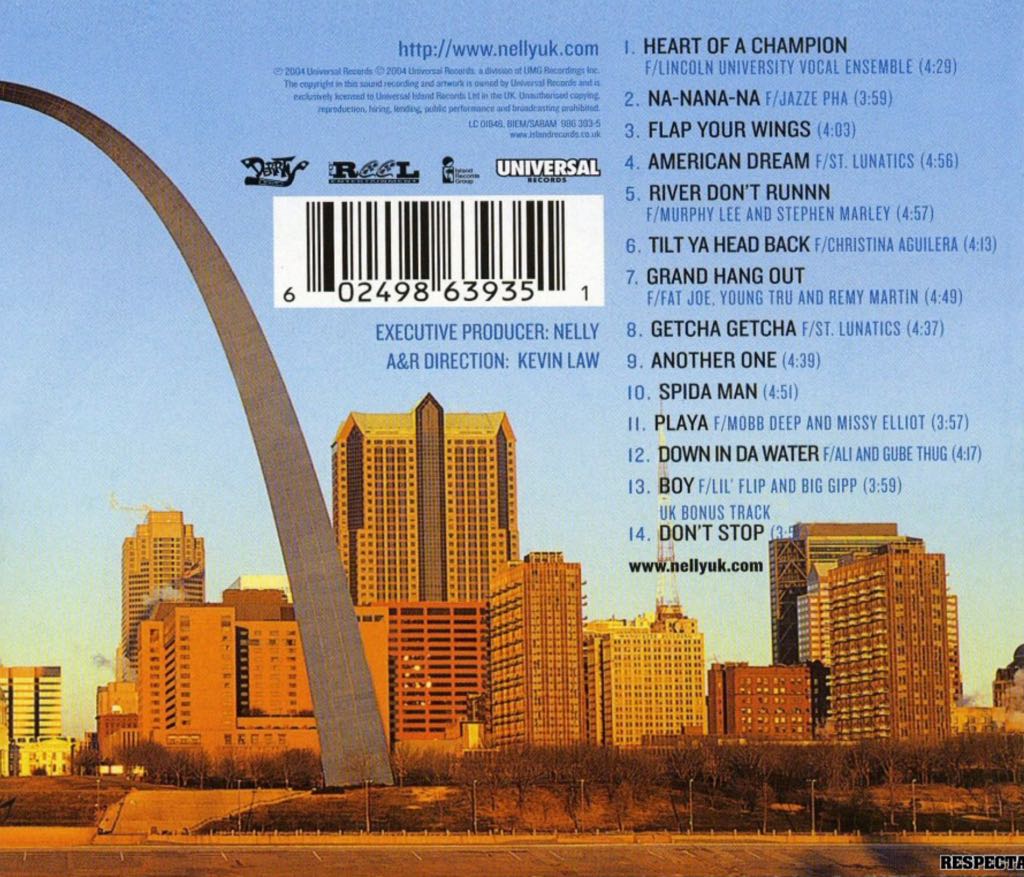 Sweat - Nelly (CD) music collectible [Barcode 602498639351] - Main Image 2