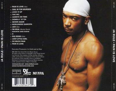 Pain Is Love - Ja Rule (CD - 62) music collectible [Barcode 731458643722] - Main Image 2
