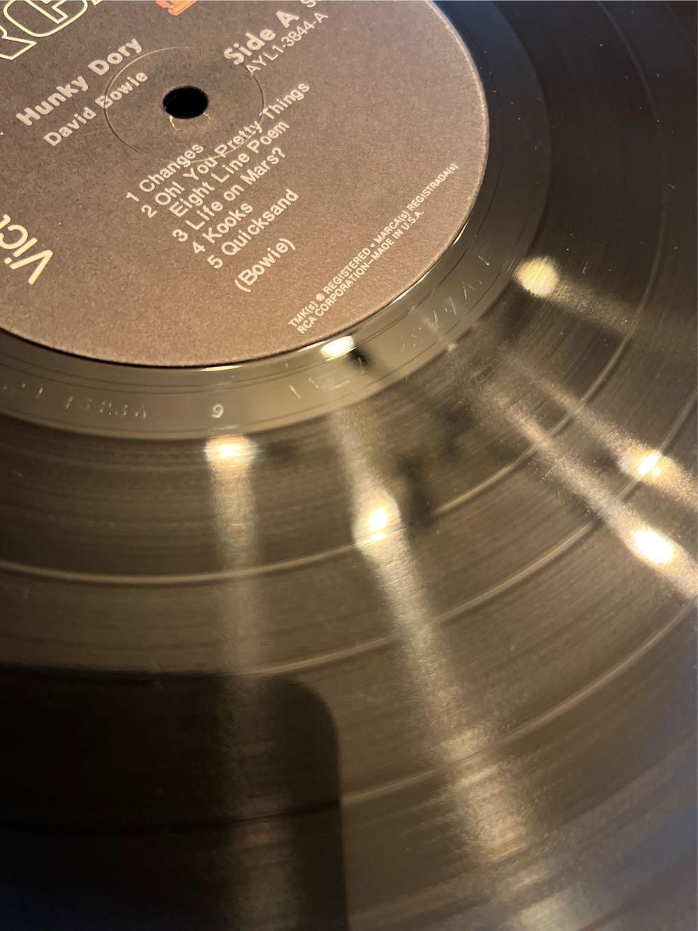 Hunky Dory - Bowie, David (12” - 4144) music collectible [Barcode 825646289448] - Main Image 4