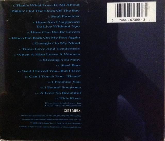 Greatest Hits 1985-1995 - Bolton, Michael (CD - 75) music collectible [Barcode 074646730027] - Main Image 2