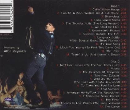 Double Live (Central Park) - Garth Brooks (CD - 100) music collectible [Barcode 724349742420] - Main Image 2