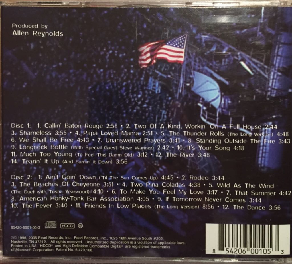 Double Live - Garth Brooks (CD) music collectible [Barcode 854206001053] - Main Image 2