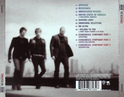 The Resistance - Muse (CD - 54:18) music collectible - Main Image 2