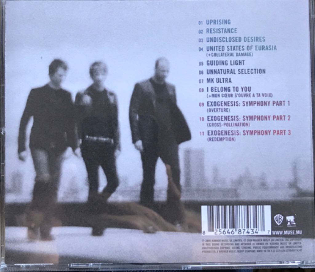 The Resistance - Muse (CD) music collectible - Main Image 2