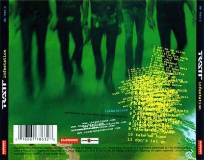 Infestation - Ratt (CD) music collectible [Barcode 016861786328] - Main Image 2