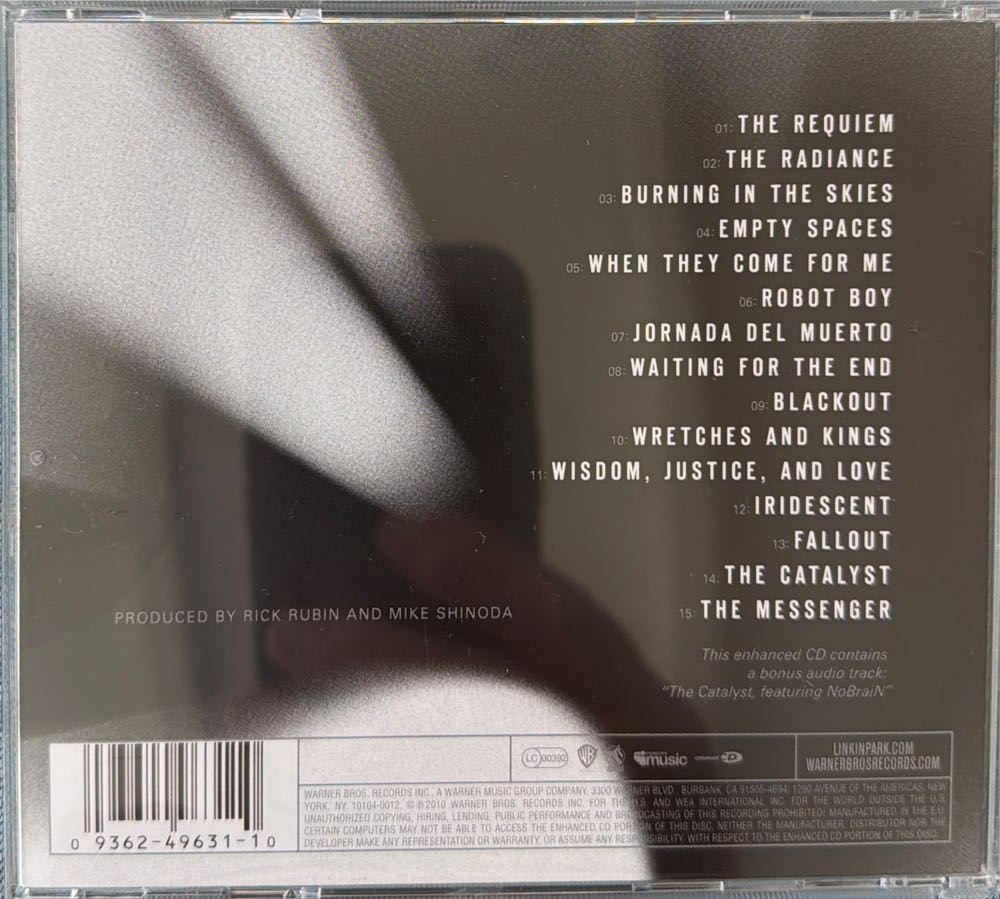 A Thousand Suns - Linkin Park (12” - 49) music collectible [Barcode 093624963110] - Main Image 3