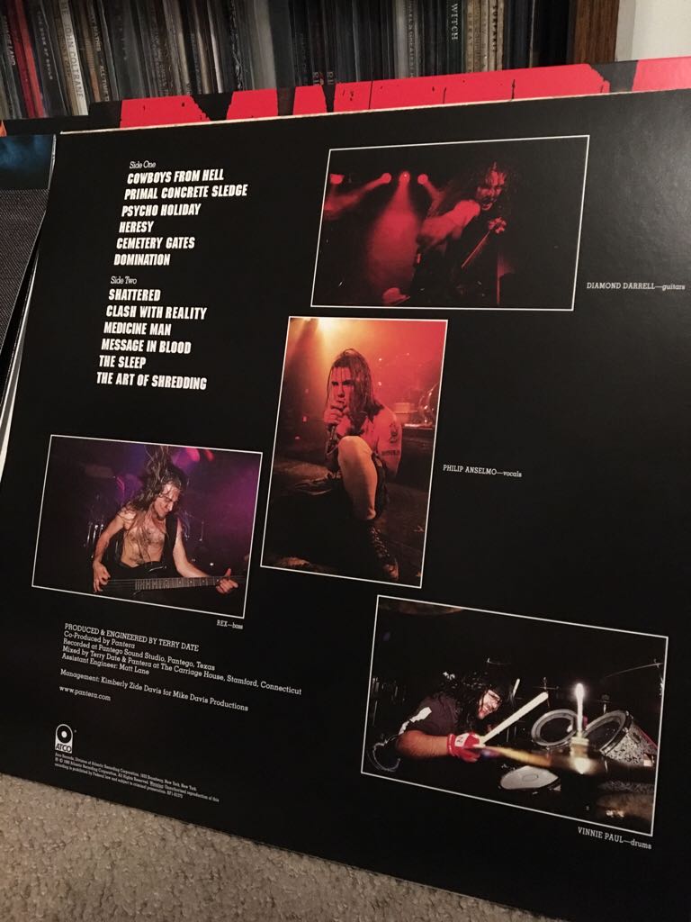 Cowboys From Hell - Pantera (12”) music collectible - Main Image 2