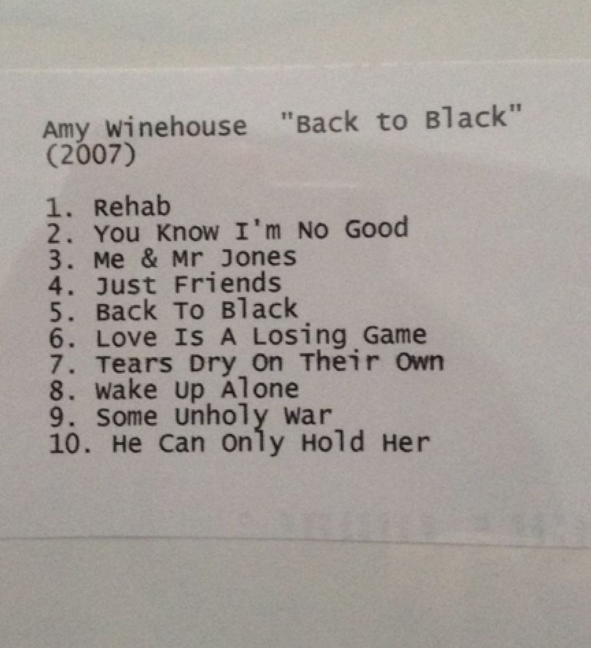 Back To Black - Amy Winehouse (CD) music collectible - Main Image 2