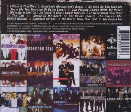Hits: Chapter One (WMA), The - Backstreet Boys (CD - 52) music collectible [Barcode 638592225022] - Main Image 2