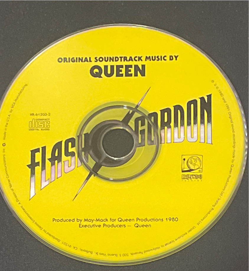 Flash Gordon (OST) - Queen (CD - 42) music collectible [Barcode 720616120328] - Main Image 3