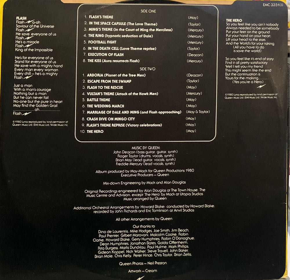 Flash Gordon - Queen (12” - 35) music collectible - Main Image 3