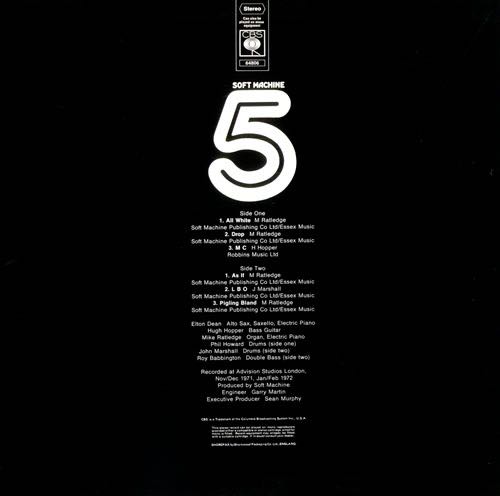 Fifth [5] - Soft Machine (CD - 44) music collectible [Barcode 828768729021] - Main Image 2