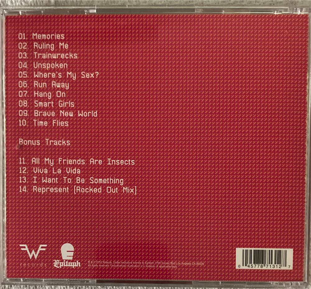 Hurley - Weezer (CD) music collectible [Barcode 045778713127] - Main Image 2